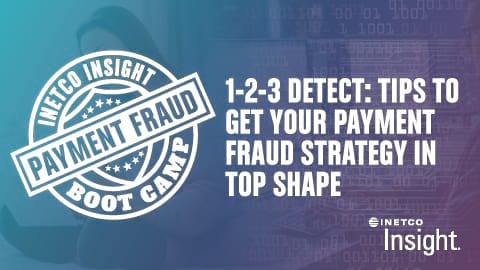INETCO Insight payment fraud boot camp miniseries logo in front of a bank's payment fraud and security team ensuring that transactions complete as expected for customers.