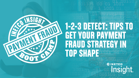 INETCO Insight payment fraud strategy boot camp miniseries logo in front of a bank's payment fraud and security team ensuring that transactions complete as expected for customers.